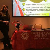 Презентация канадского колледжа Fanshawe в нашей Международной Школе. Сентябрь 2016