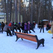 Зимний языковой лагерь в Строителе 2015